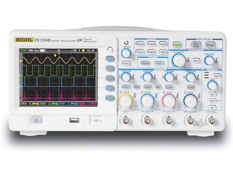 dj1-ds1204b 数字示波器