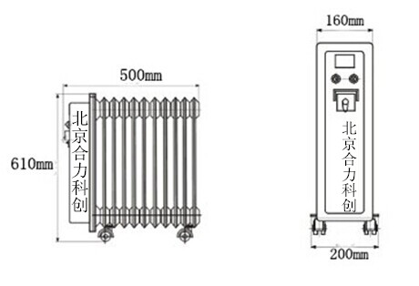 hl-bdr-3000 油汀电暖器 3kw 防爆电暖器